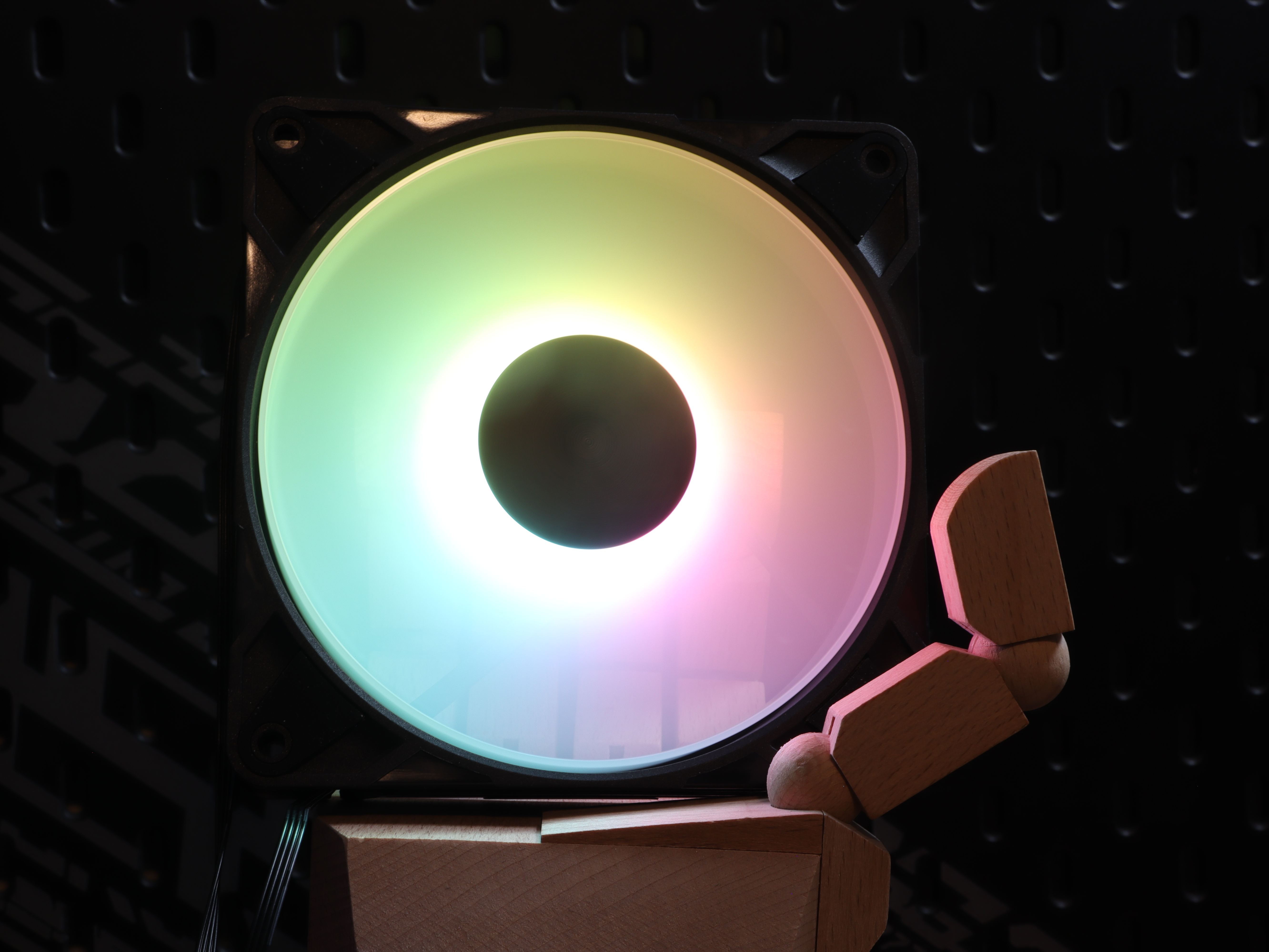 P12 Pro 120 Fan Reverse A-RGB Fluid Dynamic Bearing Airflow